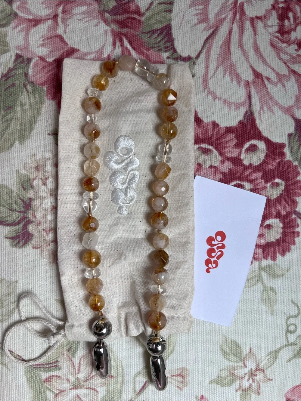 BNWT ossa 🧡 citrine wristlet phone strap
